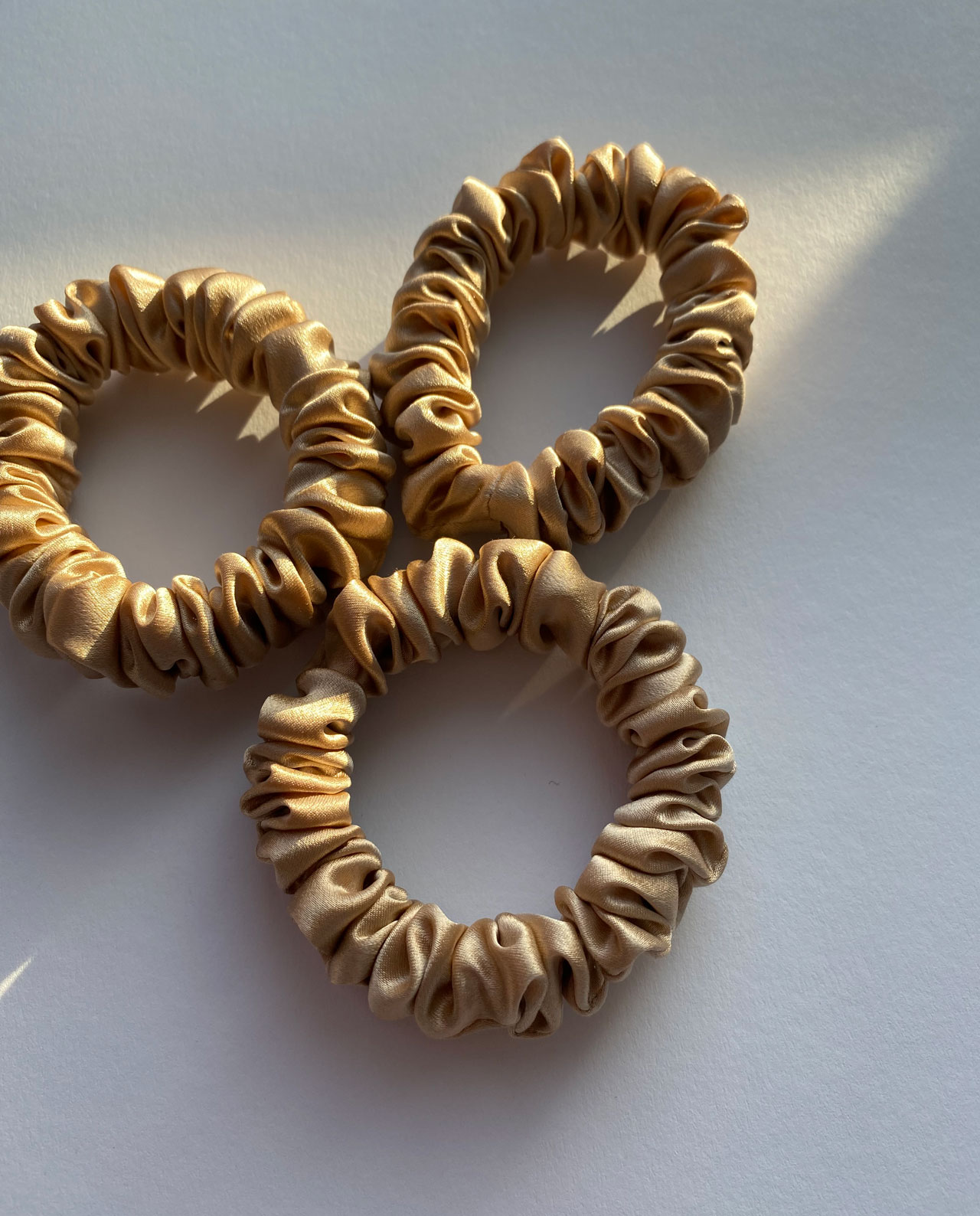 Шовкова Резинка S Золотий - Зображення 4