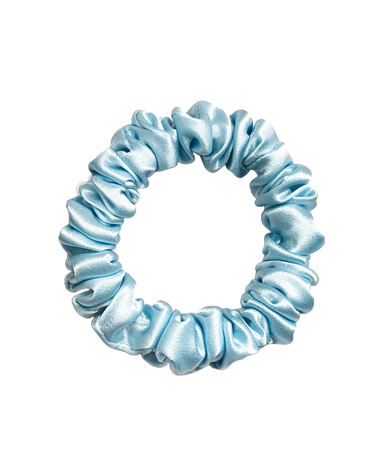 Шовкова Резинка S Блакитний