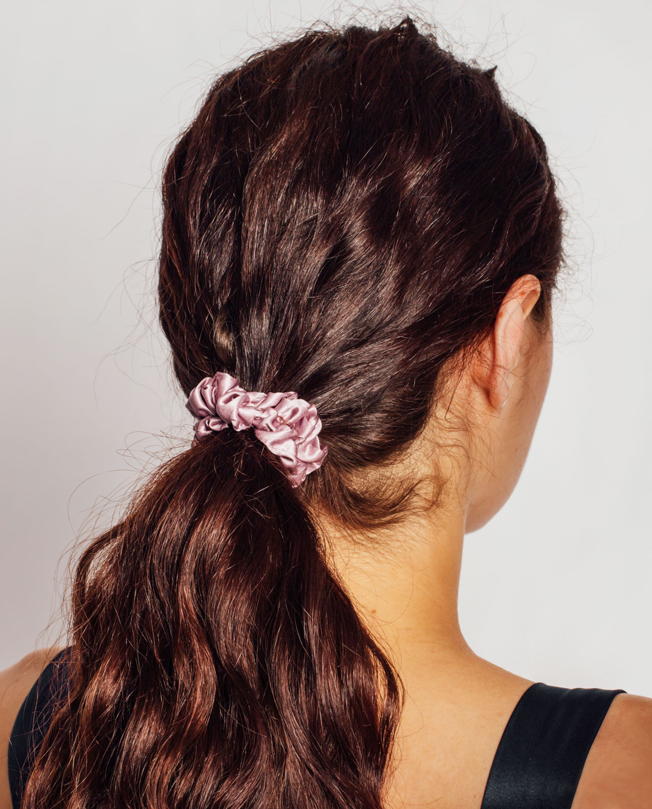 Шовкова Резинка S Бузковий