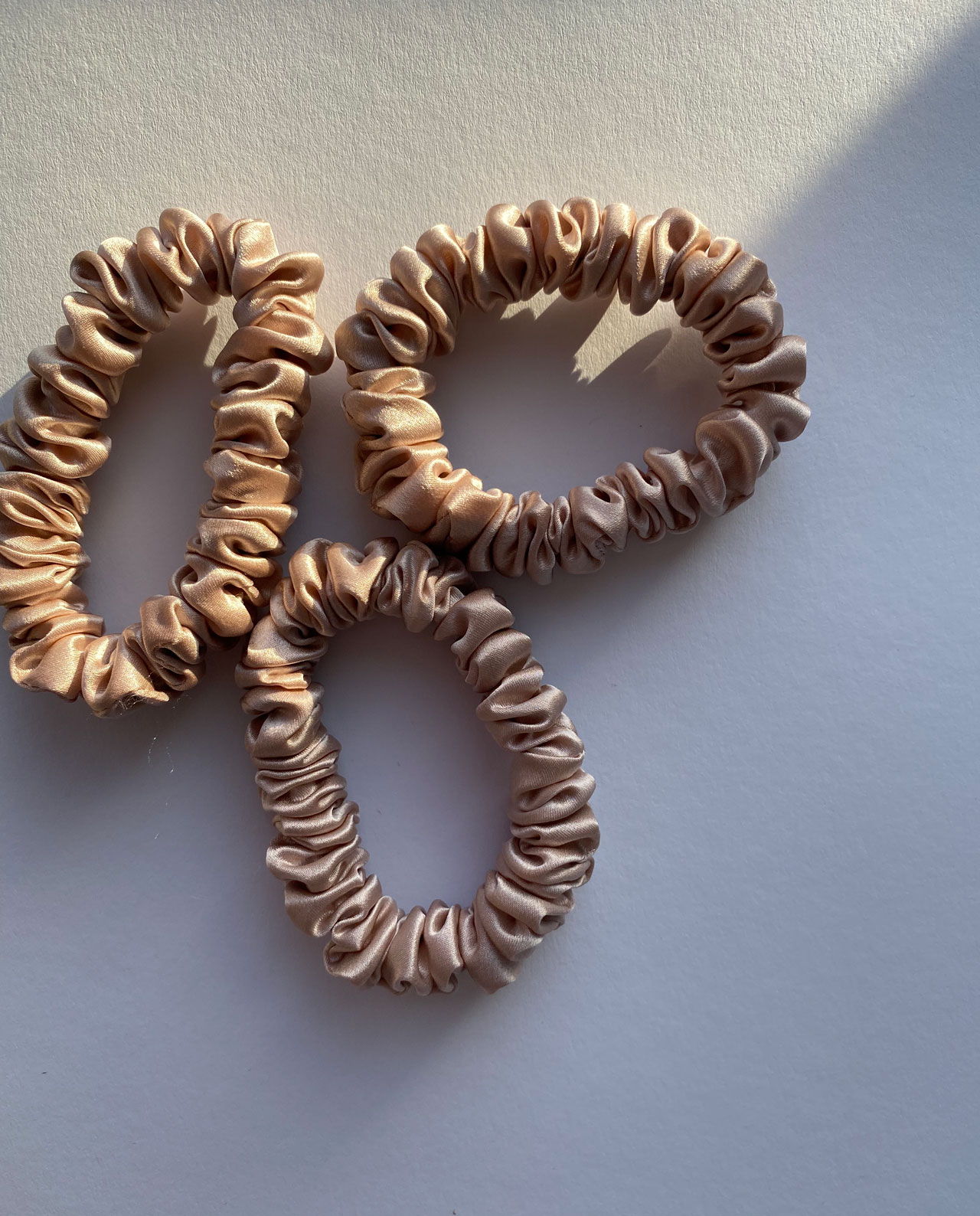 Шовкова Резинка S Беж - Зображення 2