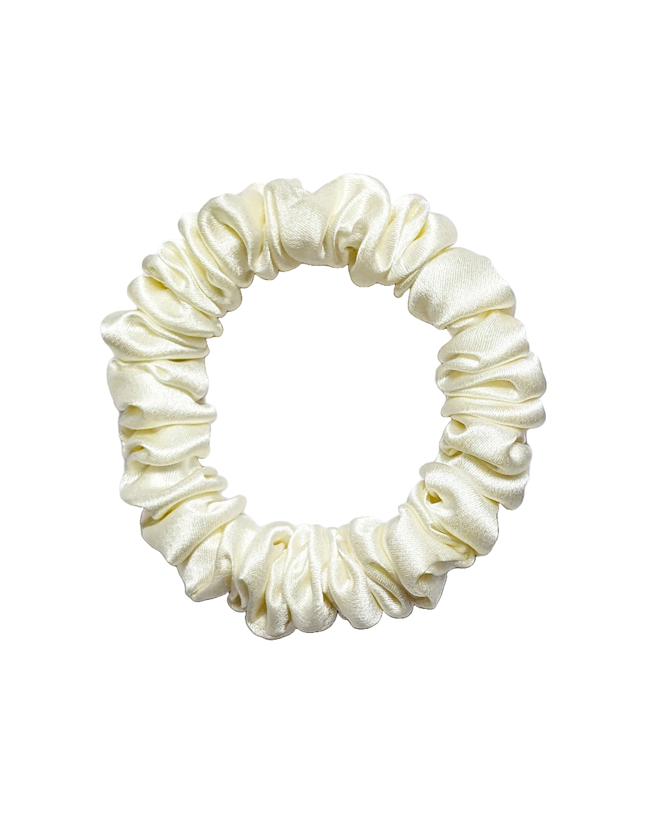 Шовкова Резинка S Молочний