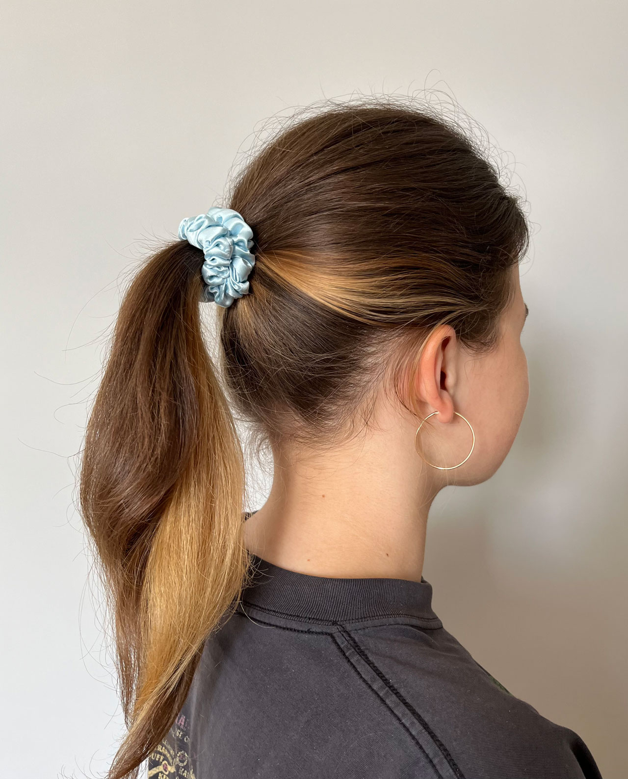 Шовкова Резинка S Блакитний - Зображення 2