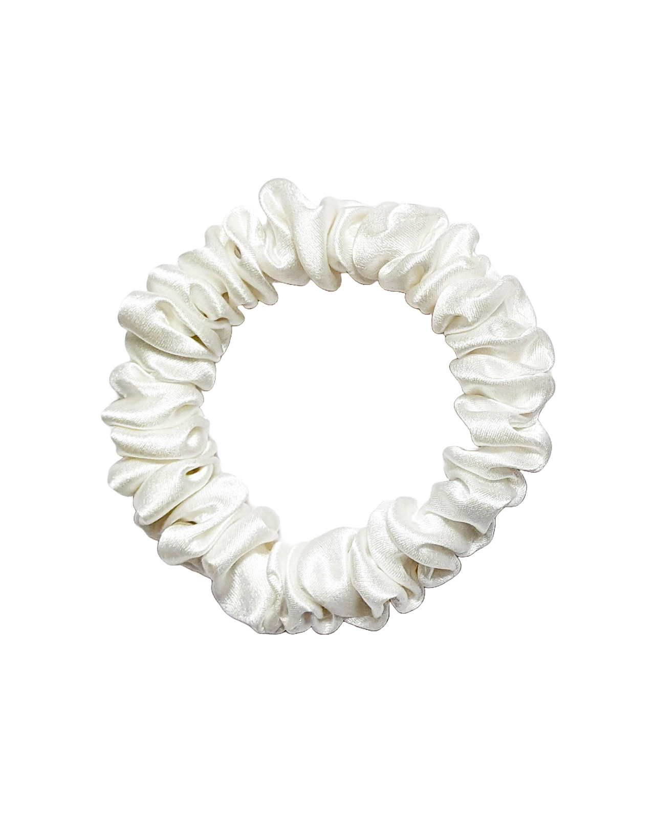 Шовкова Резинка S Білий