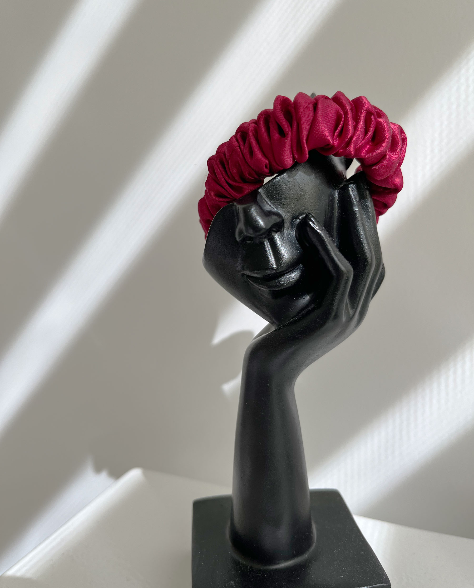 Шовкова Резинка S Бордо - Зображення 2