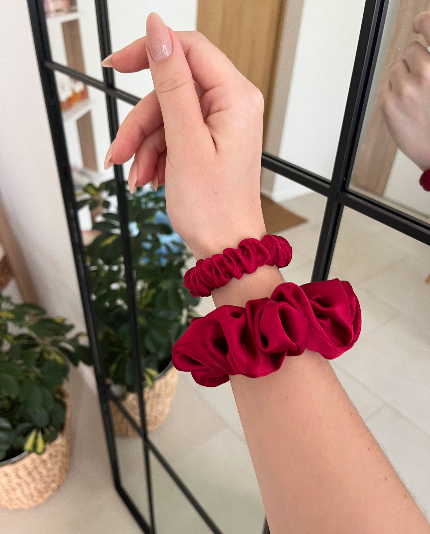 Шовкова Резинка M Бордо - Зображення 4