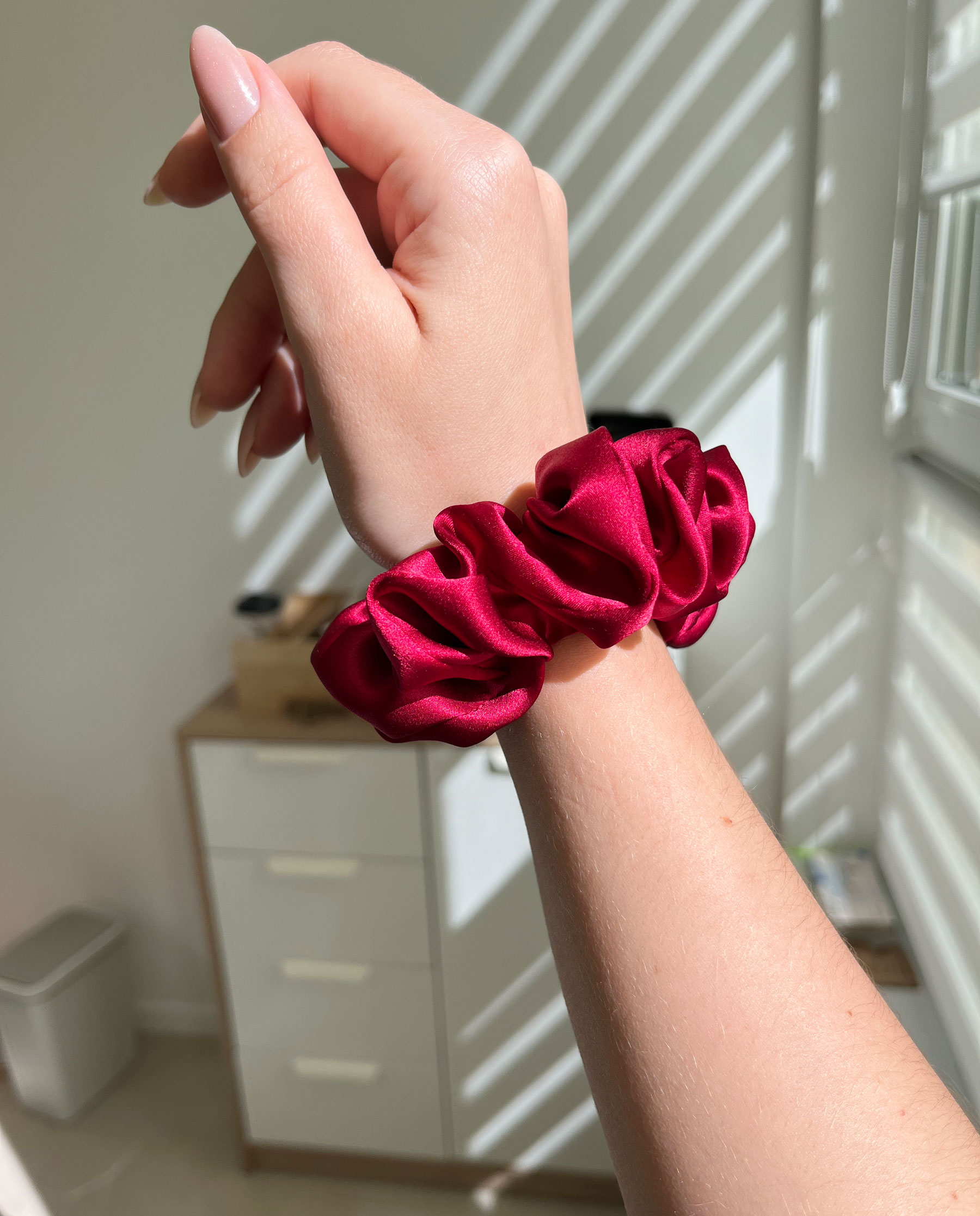 Шовкова Резинка M Бордо - Зображення 2